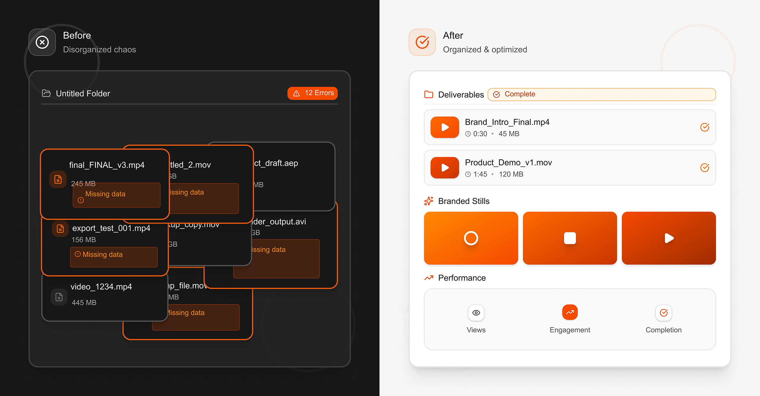 BEFORE AFTER COMPARISION
